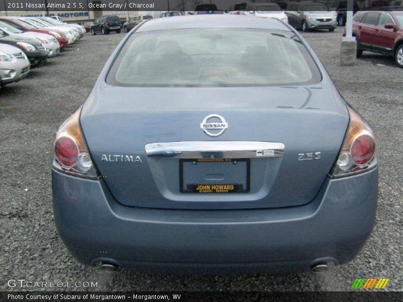 Ocean Gray / Charcoal 2011 Nissan Altima 2.5 S