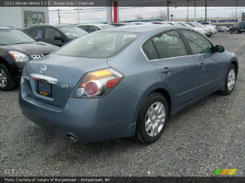 Ocean Gray / Charcoal 2011 Nissan Altima 2.5 S