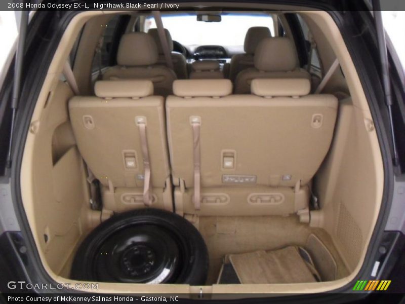 Nighthawk Black Pearl / Ivory 2008 Honda Odyssey EX-L