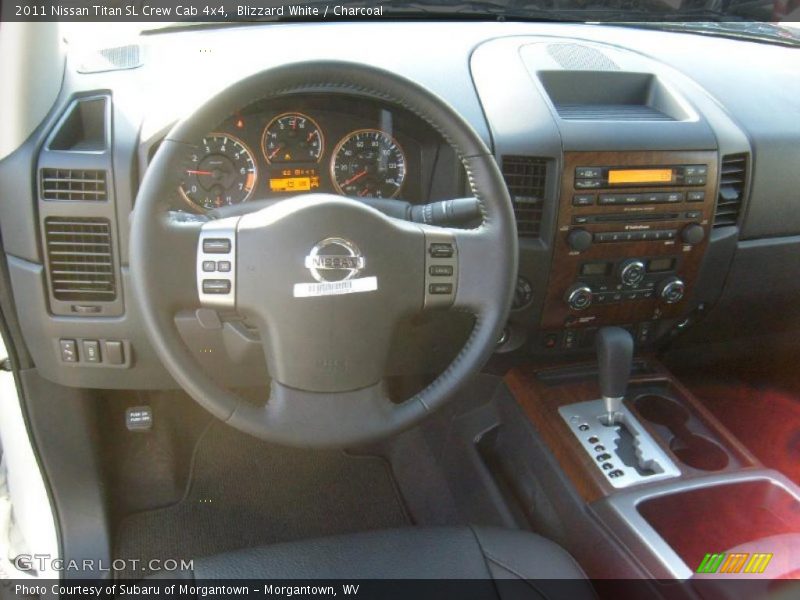 Dashboard of 2011 Titan SL Crew Cab 4x4