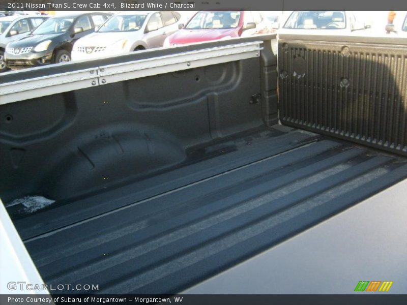Blizzard White / Charcoal 2011 Nissan Titan SL Crew Cab 4x4
