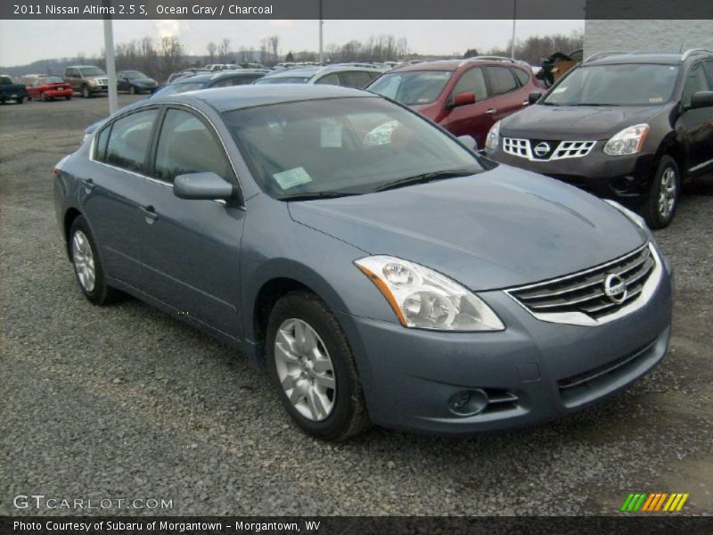 Ocean Gray / Charcoal 2011 Nissan Altima 2.5 S