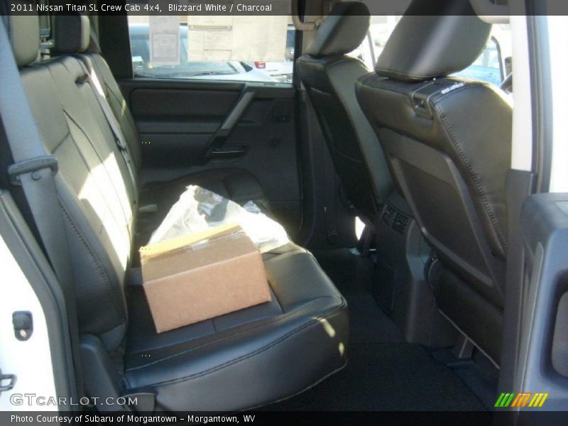 Blizzard White / Charcoal 2011 Nissan Titan SL Crew Cab 4x4