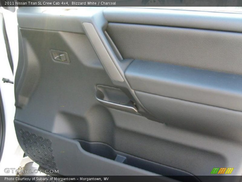 Blizzard White / Charcoal 2011 Nissan Titan SL Crew Cab 4x4