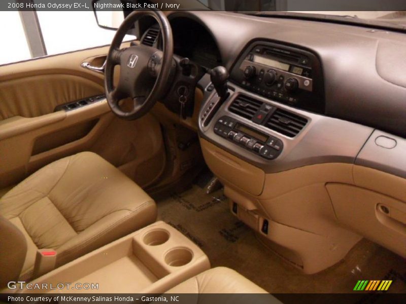 Nighthawk Black Pearl / Ivory 2008 Honda Odyssey EX-L