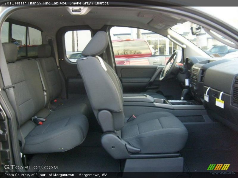  2011 Titan SV King Cab 4x4 Charcoal Interior