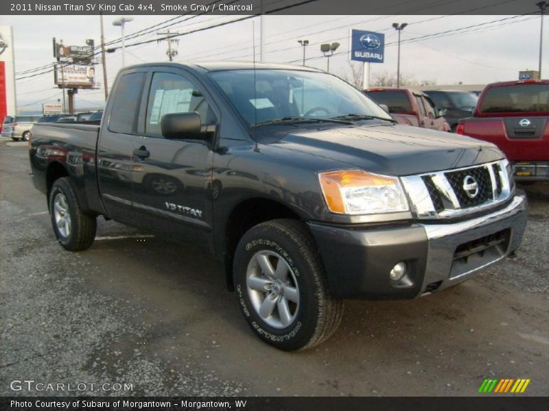 Front 3/4 View of 2011 Titan SV King Cab 4x4