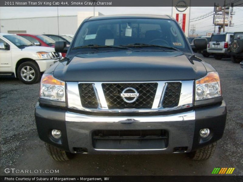 Smoke Gray / Charcoal 2011 Nissan Titan SV King Cab 4x4