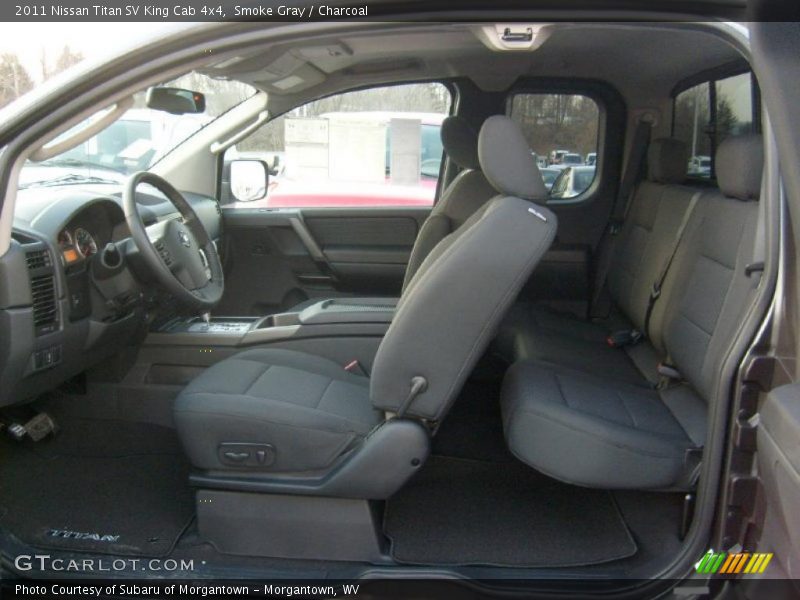  2011 Titan SV King Cab 4x4 Charcoal Interior
