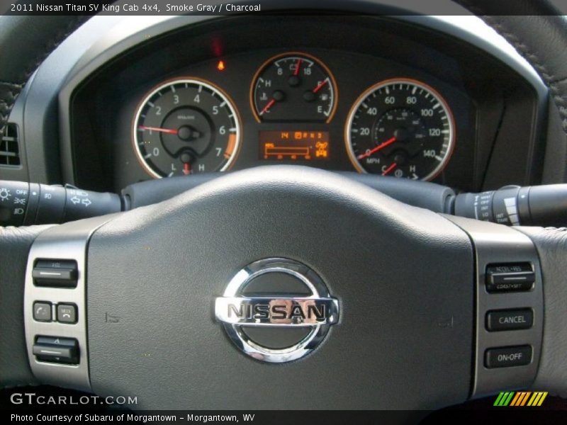 Controls of 2011 Titan SV King Cab 4x4