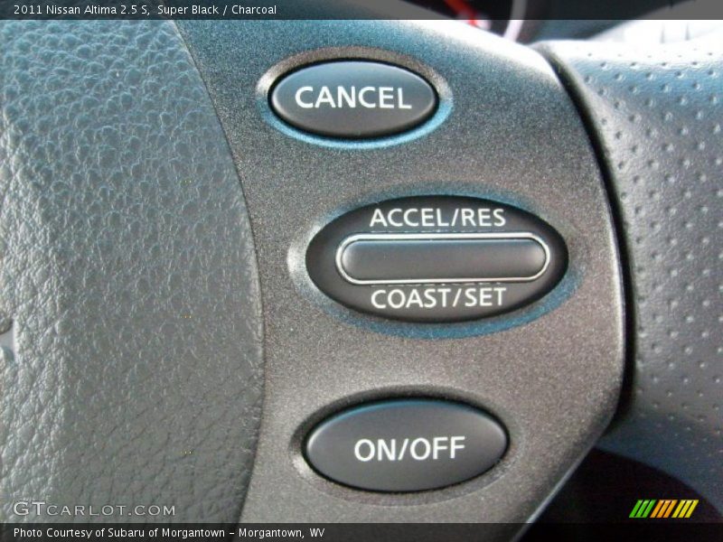 Super Black / Charcoal 2011 Nissan Altima 2.5 S