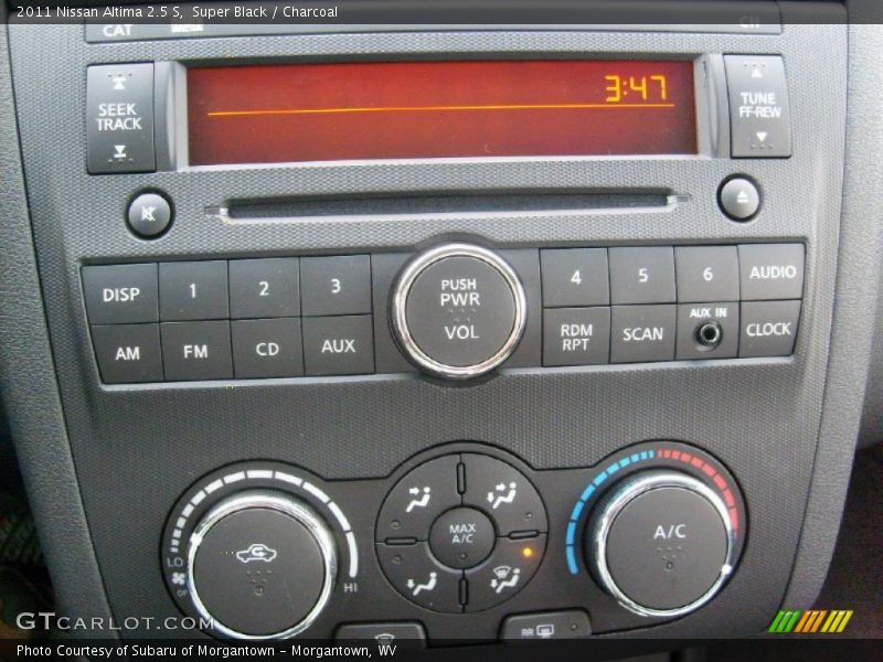 Super Black / Charcoal 2011 Nissan Altima 2.5 S