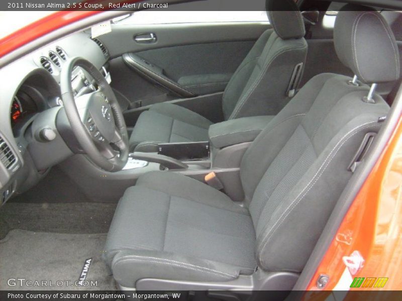  2011 Altima 2.5 S Coupe Charcoal Interior