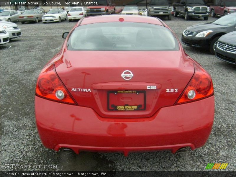  2011 Altima 2.5 S Coupe Red Alert