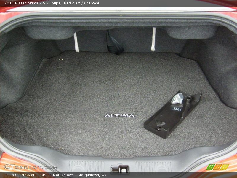  2011 Altima 2.5 S Coupe Trunk