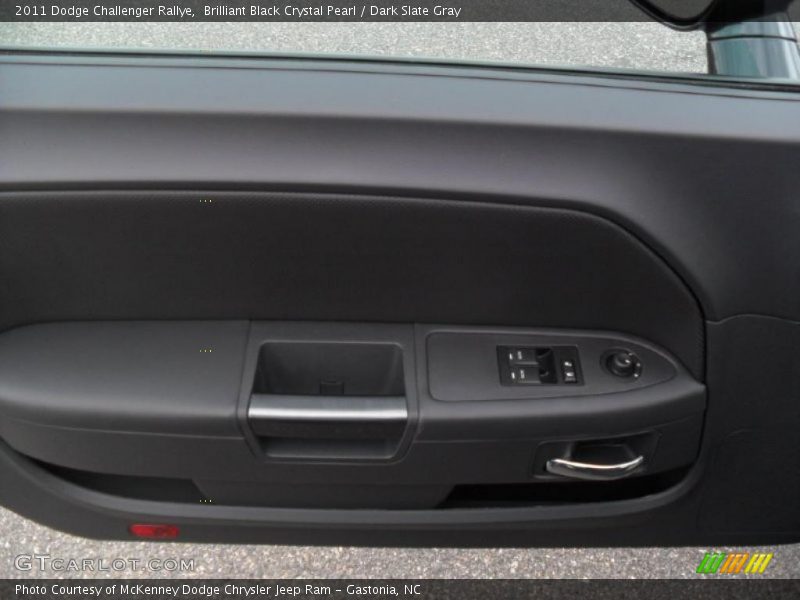 Brilliant Black Crystal Pearl / Dark Slate Gray 2011 Dodge Challenger Rallye