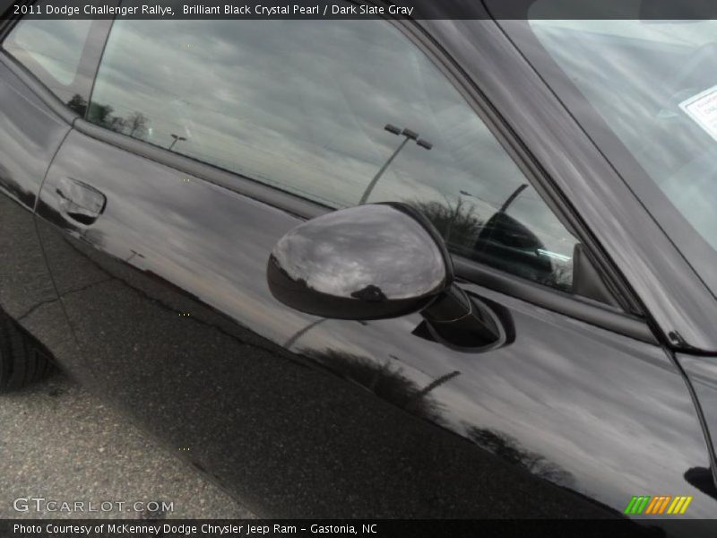 Brilliant Black Crystal Pearl / Dark Slate Gray 2011 Dodge Challenger Rallye