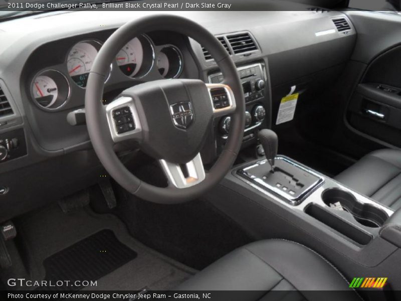 Dark Slate Gray Interior - 2011 Challenger Rallye 