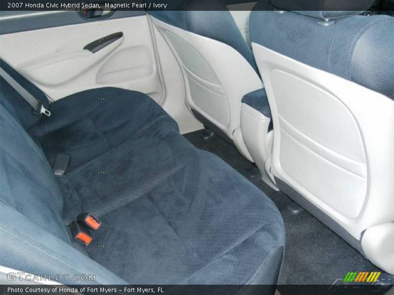 Magnetic Pearl / Ivory 2007 Honda Civic Hybrid Sedan
