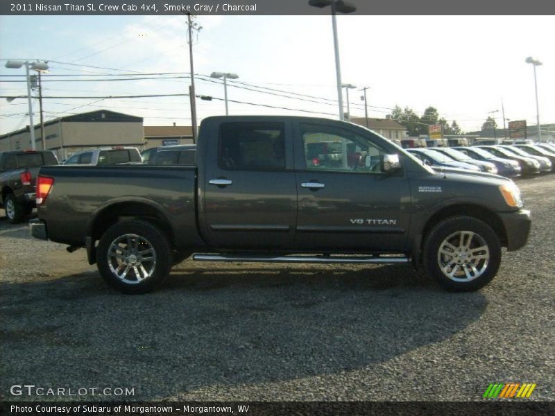 Smoke Gray / Charcoal 2011 Nissan Titan SL Crew Cab 4x4