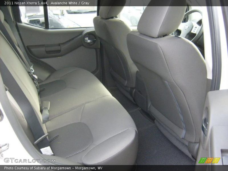  2011 Xterra S 4x4 Gray Interior