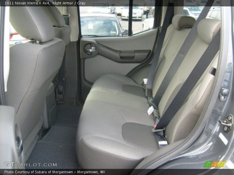  2011 Xterra X 4x4 Gray Interior