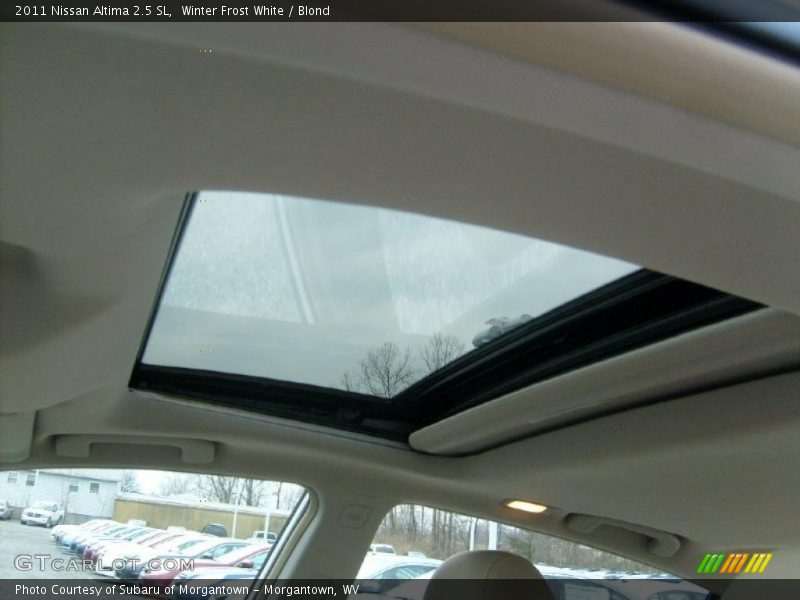 Winter Frost White / Blond 2011 Nissan Altima 2.5 SL