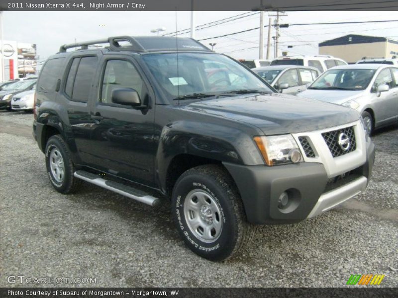 Front 3/4 View of 2011 Xterra X 4x4