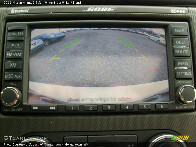 Winter Frost White / Blond 2011 Nissan Altima 2.5 SL
