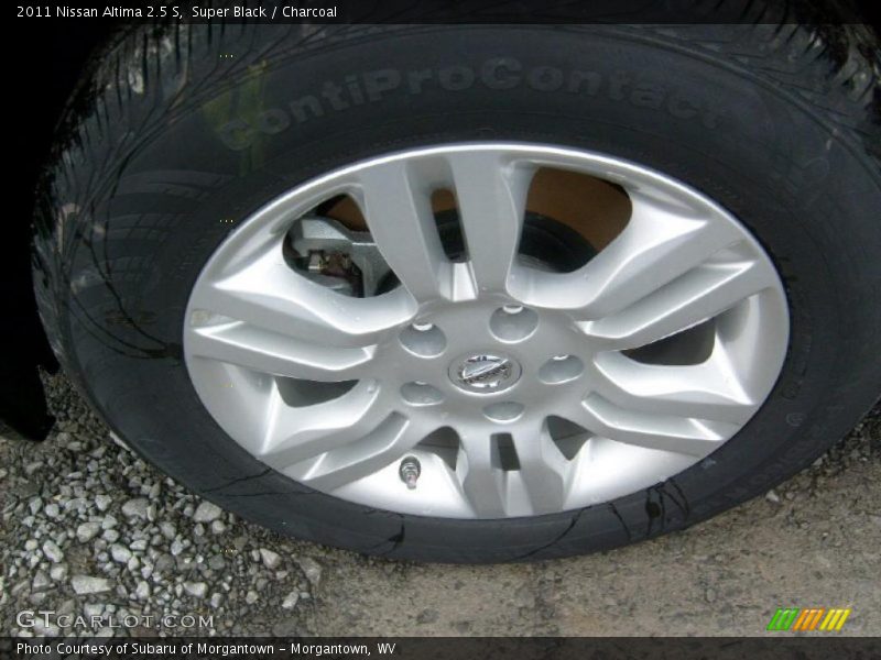 Super Black / Charcoal 2011 Nissan Altima 2.5 S