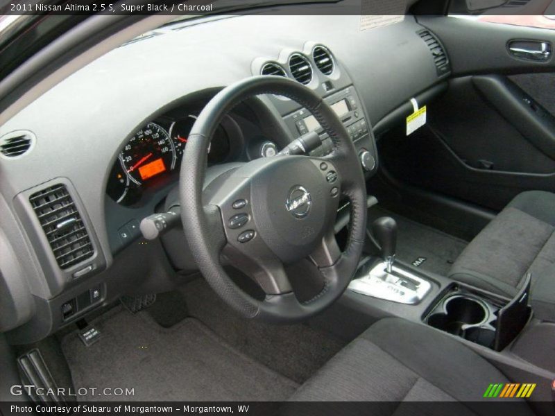 Super Black / Charcoal 2011 Nissan Altima 2.5 S