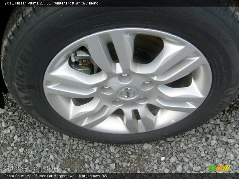 Winter Frost White / Blond 2011 Nissan Altima 2.5 SL