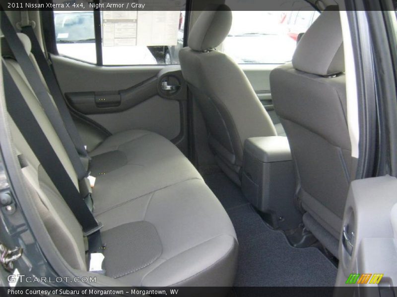  2011 Xterra X 4x4 Gray Interior