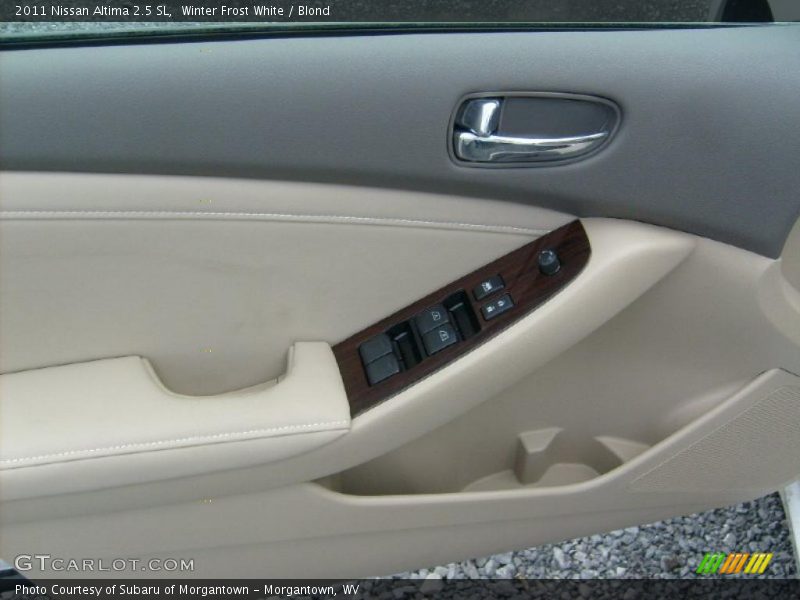 Winter Frost White / Blond 2011 Nissan Altima 2.5 SL