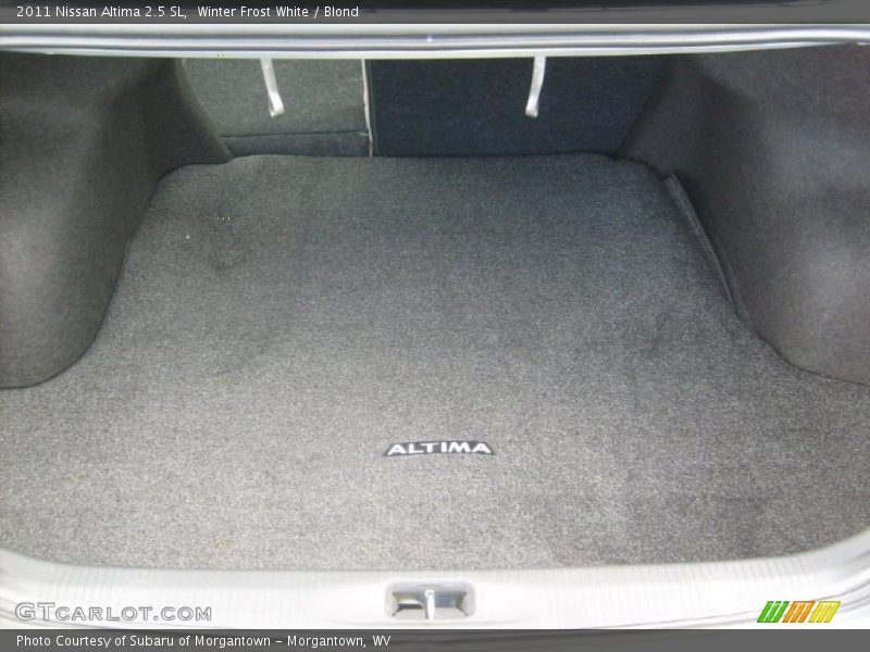 Winter Frost White / Blond 2011 Nissan Altima 2.5 SL