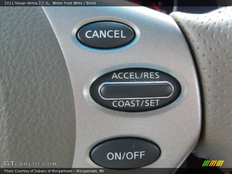 Winter Frost White / Blond 2011 Nissan Altima 2.5 SL