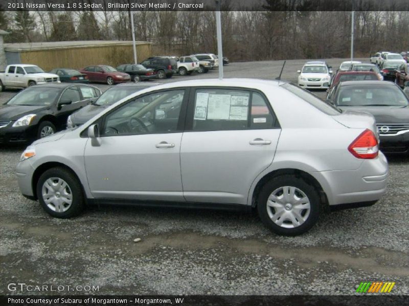  2011 Versa 1.8 S Sedan Brilliant Silver Metallic