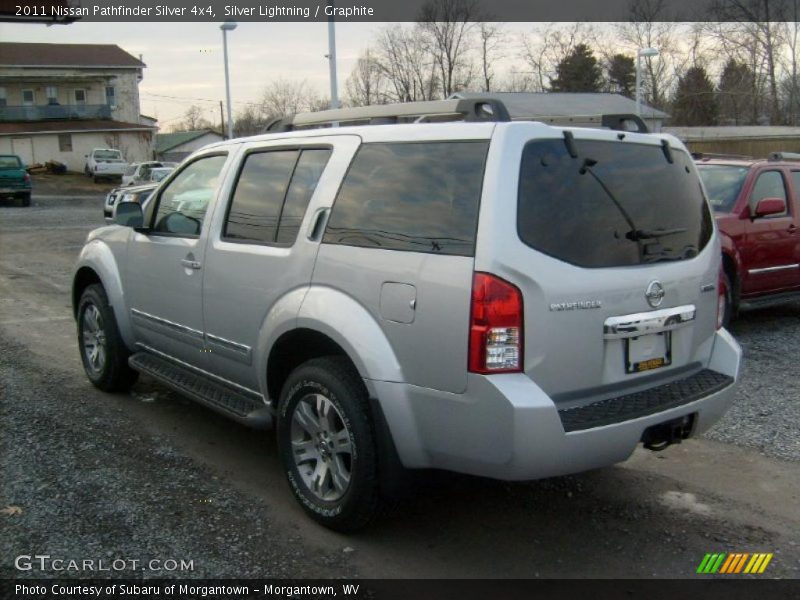  2011 Pathfinder Silver 4x4 Silver Lightning