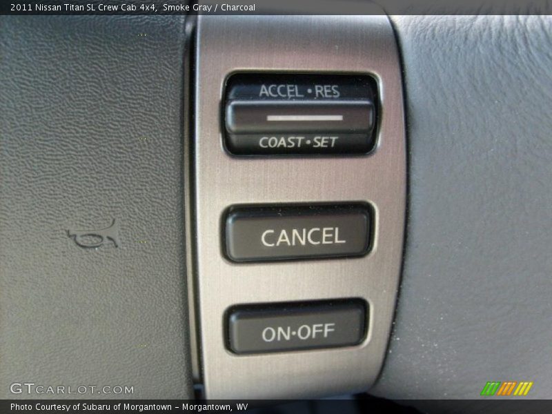 Controls of 2011 Titan SL Crew Cab 4x4