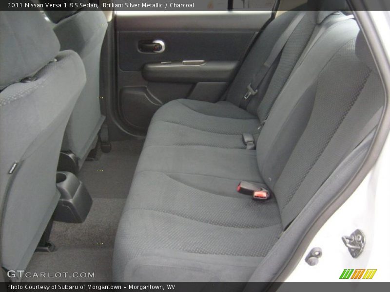  2011 Versa 1.8 S Sedan Charcoal Interior