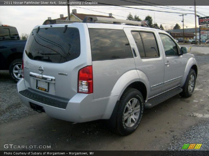  2011 Pathfinder Silver 4x4 Silver Lightning