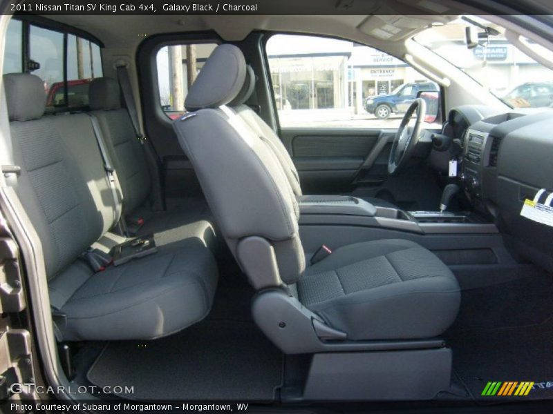  2011 Titan SV King Cab 4x4 Charcoal Interior