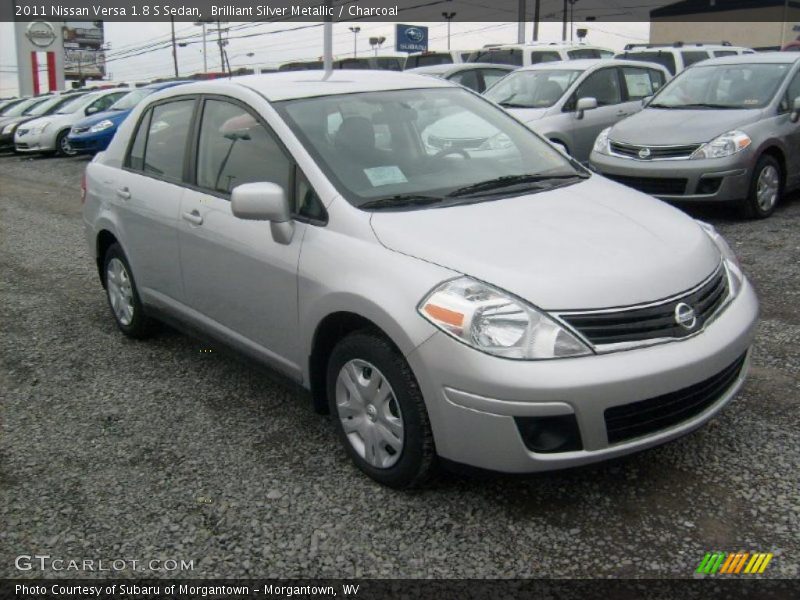 Front 3/4 View of 2011 Versa 1.8 S Sedan