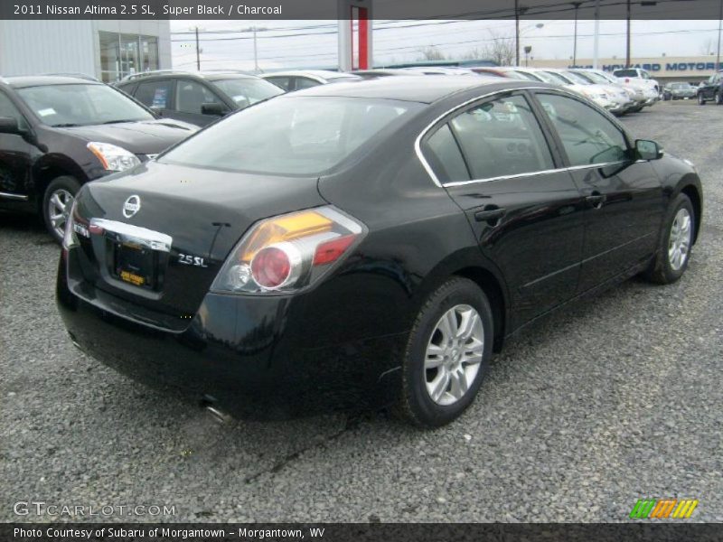Super Black / Charcoal 2011 Nissan Altima 2.5 SL