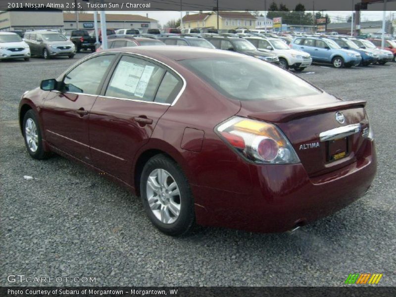 Tuscan Sun / Charcoal 2011 Nissan Altima 2.5 S