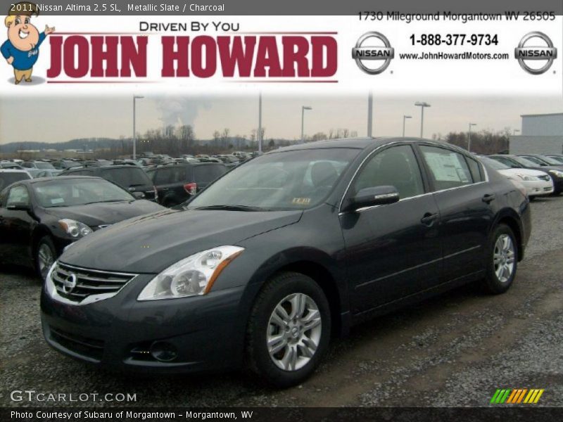 Metallic Slate / Charcoal 2011 Nissan Altima 2.5 SL