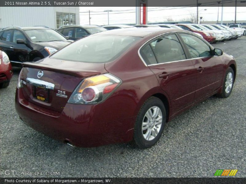 Tuscan Sun / Charcoal 2011 Nissan Altima 2.5 S