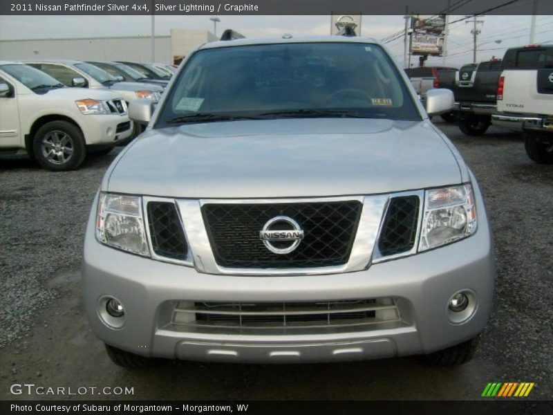  2011 Pathfinder Silver 4x4 Silver Lightning