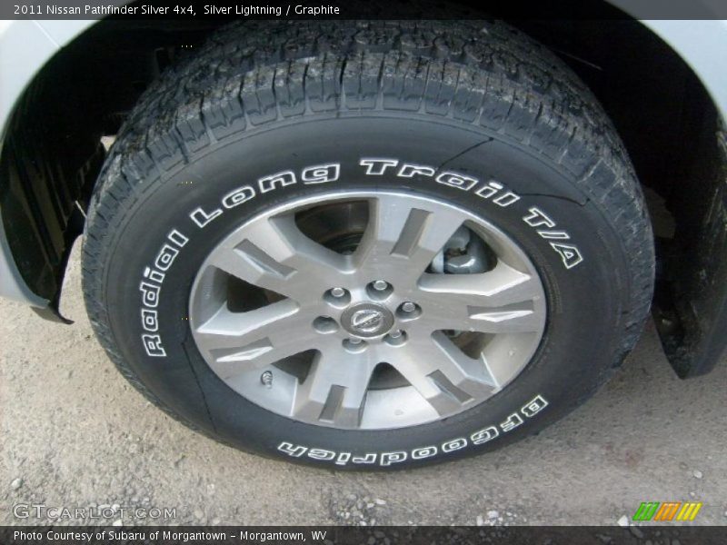 2011 Pathfinder Silver 4x4 Wheel