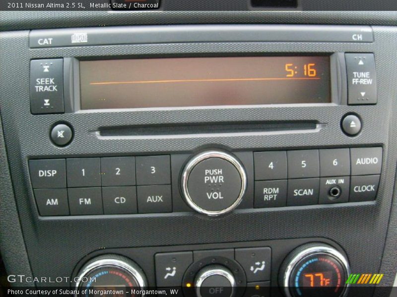 Metallic Slate / Charcoal 2011 Nissan Altima 2.5 SL